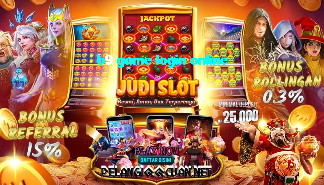 b9 game login online casino presented on mobile device in Pakistan with slots and live games